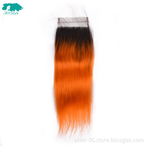 wholesale 100% virgin brazilian pussi with hair, factory price good quality orange human hair color hair